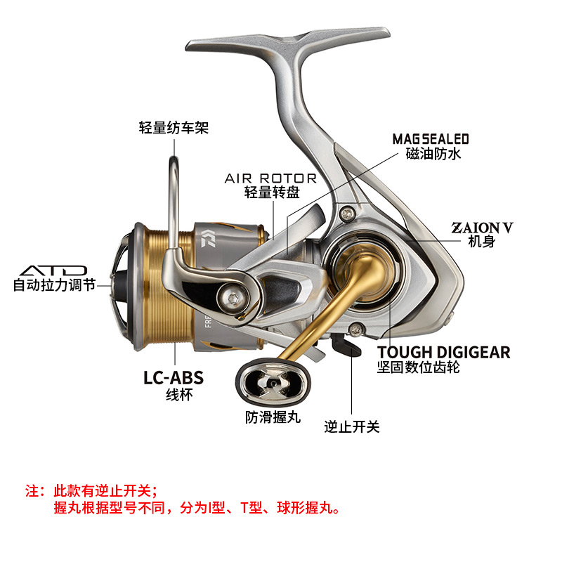 รอกตกปลา DAIWA FREAMS LT แบบสป - Daiwa Reel Fuego บทวิจารณ์และราคา
