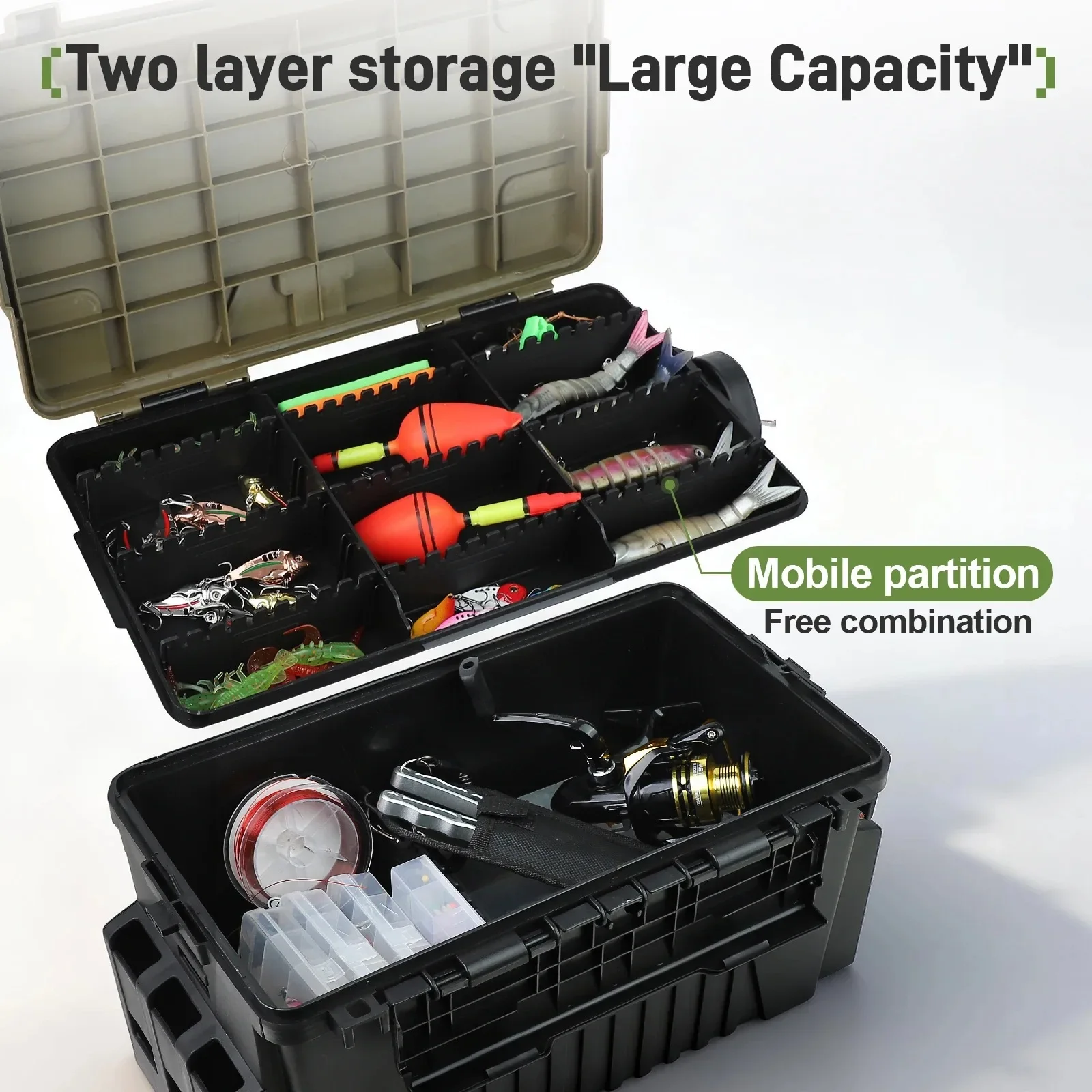 กล่องอุปกรณ์ตกปลาขนาดใหญ่ ความ - Fishing Kayak Crate บทวิจารณ์และราคา